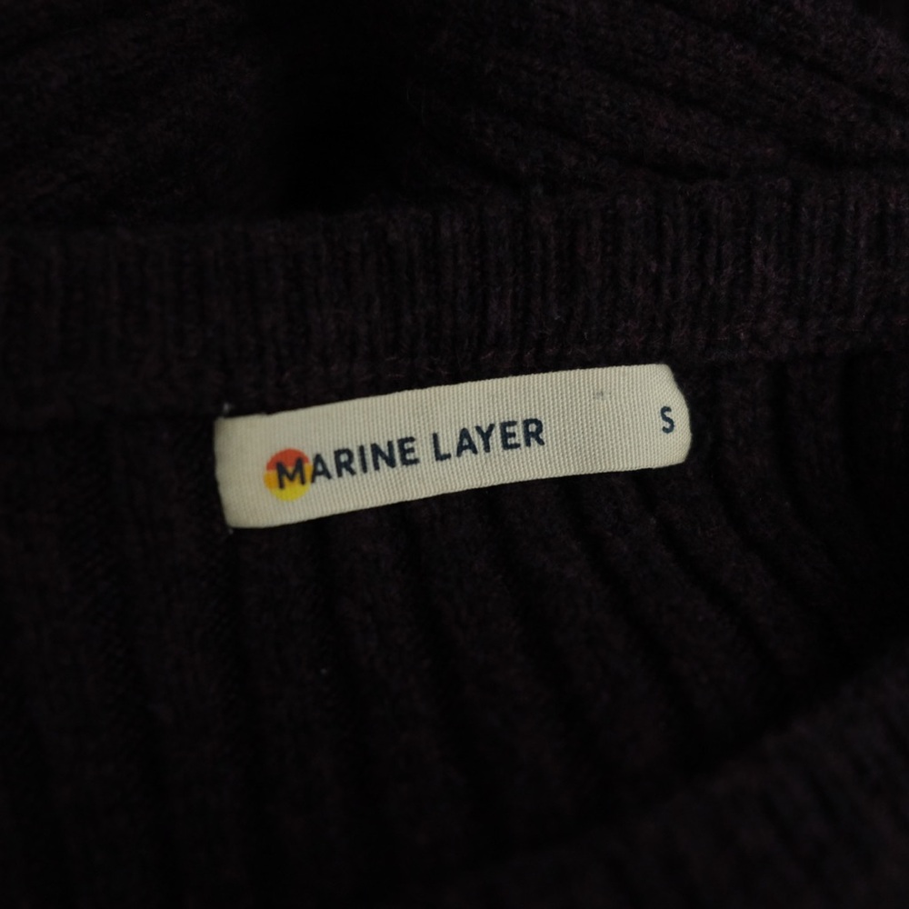 Marine layer knitted rib sweater dress. Size S - Picture 11 of 12
